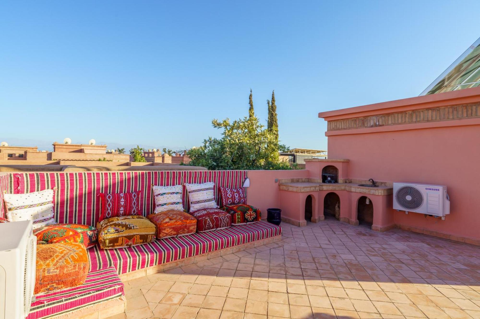 Villa Riad Sultana - Piscine Privee Marrakesch Exterior foto